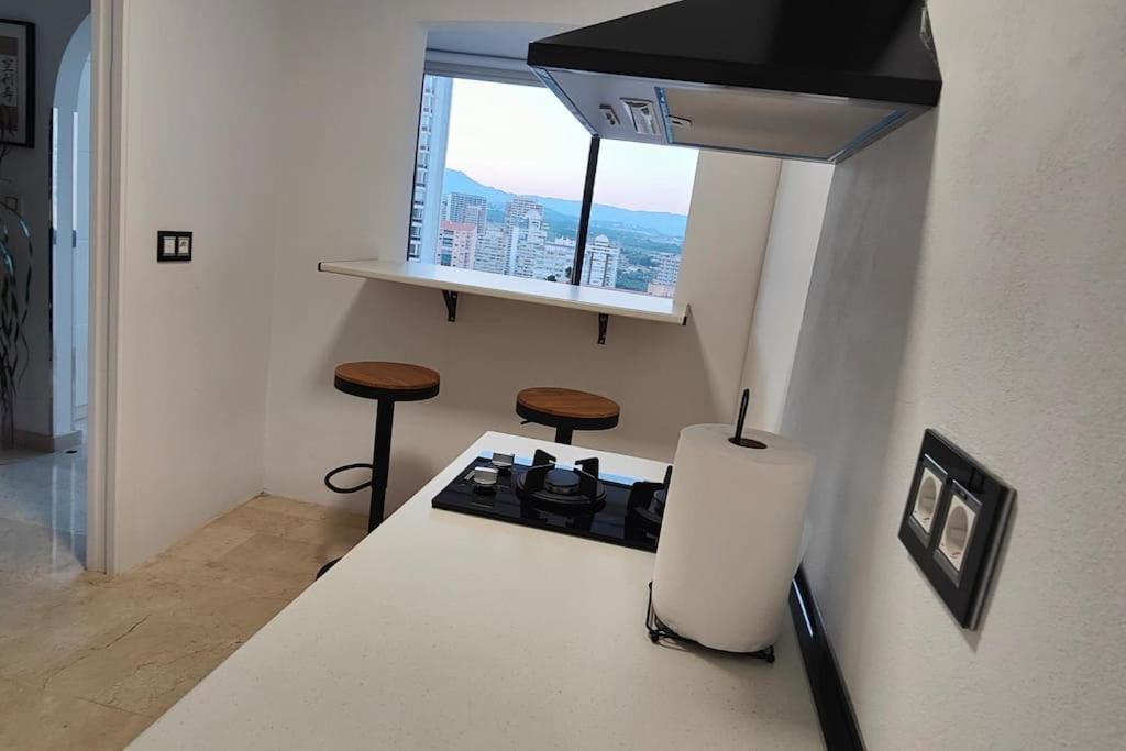 Apartamento Piso 21 Unico A Pie De Playa En Esquina Benidorm Exterior foto