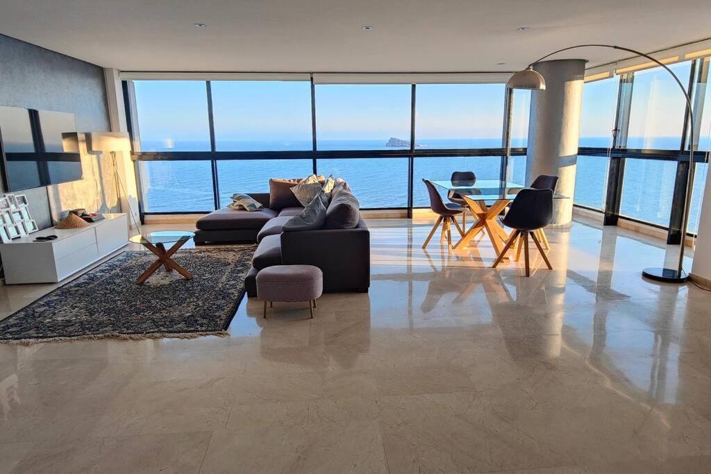 Apartamento Piso 21 Unico A Pie De Playa En Esquina Benidorm Exterior foto